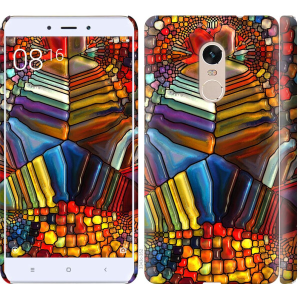 

Чехол на Xiaomi Redmi Note 4 Разноцветный витраж (04798)