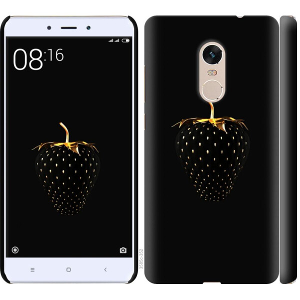 

Чехол на Xiaomi Redmi Note 4 Черная клубника (04798)