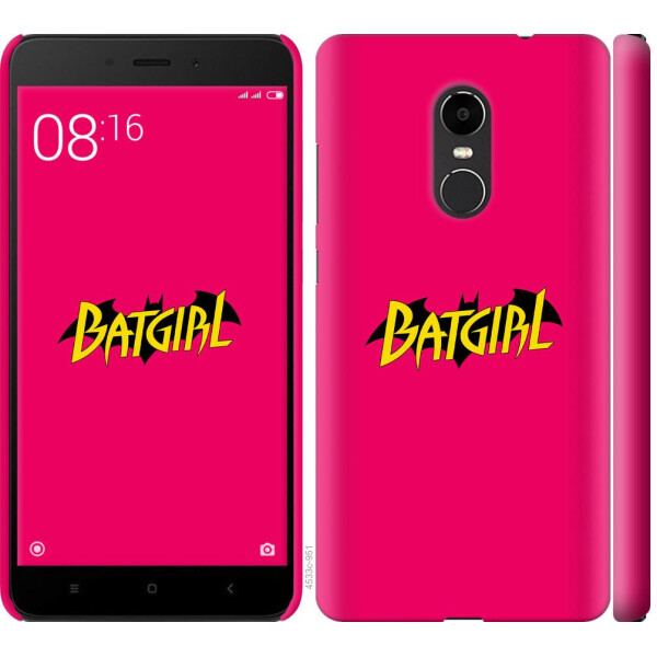 

Чехол на Xiaomi Redmi Note 4X bat girl (04798)