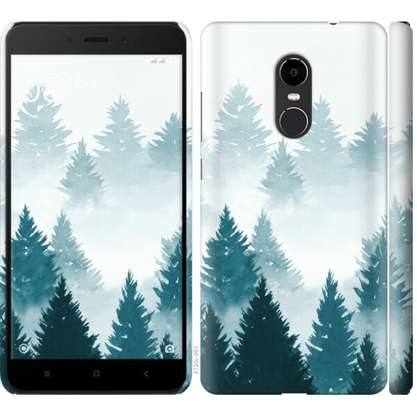 

Чехол на Xiaomi Redmi Note 4X Акварельные Елки (04798)