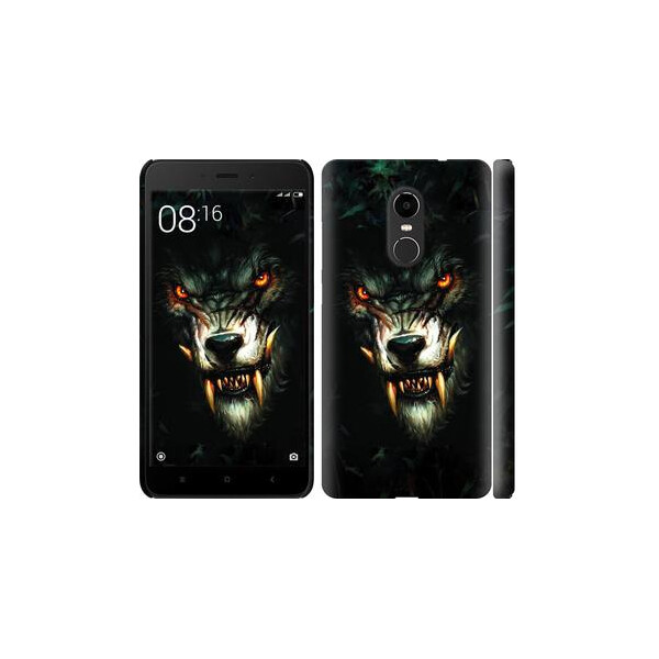 

Чехол на Xiaomi Redmi Note 4X Дьявольский волк (04798)