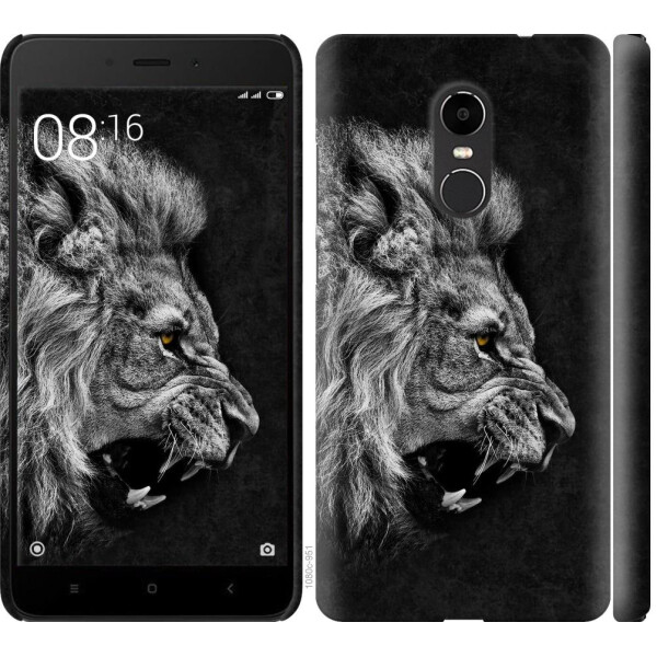 

Чехол на Xiaomi Redmi Note 4X Лев (04798)