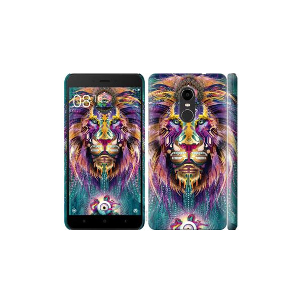 

Чехол на Xiaomi Redmi Note 4X Люминесцентный лев (04798)