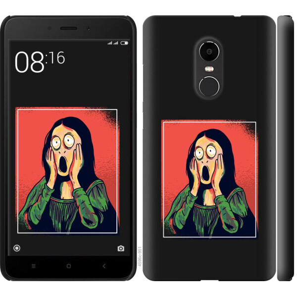

Чехол на Xiaomi Redmi Note 4X Мона Лиза (04798)