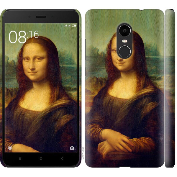 

Чехол на Xiaomi Redmi Note 4X Мона Лиза1 (04798)