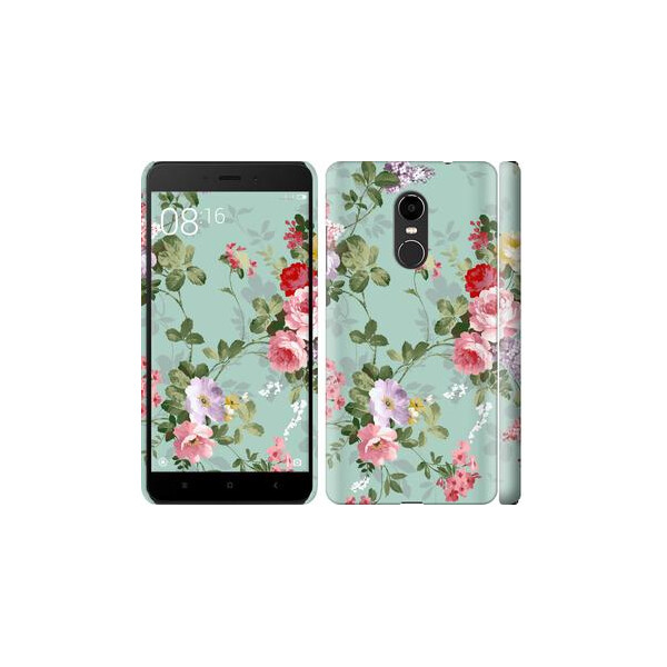 

Чехол на Xiaomi Redmi Note 4X Цветочные обои 2 (04798)