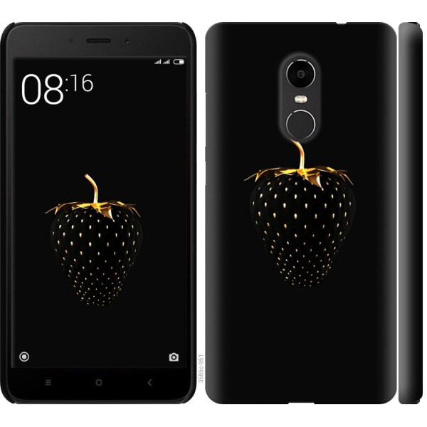 

Чехол на Xiaomi Redmi Note 4X Черная клубника (04798)