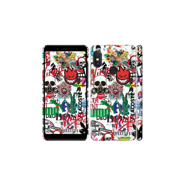 

Чехол на Xiaomi Redmi Note 5 Many different logos (04798)