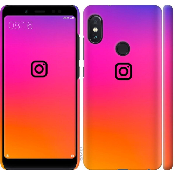 

Чехол на Xiaomi Redmi Note 5 Pro Instagram (04798)