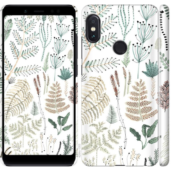 

Чехол на Xiaomi Redmi Note 5 Pro Ветки (04798)