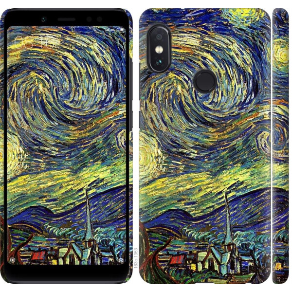 

Чехол на Xiaomi Redmi Note 5 Pro Винсент Ван Гог. Звёздная ночь (04798)
