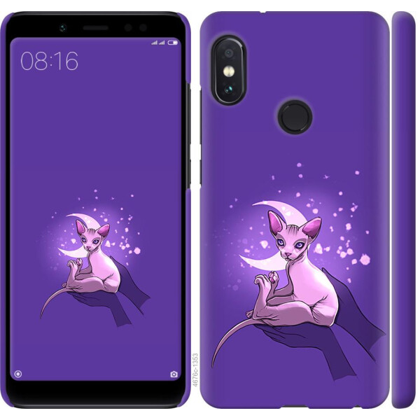 

Чехол на Xiaomi Redmi Note 5 Pro Кот2 (04798)