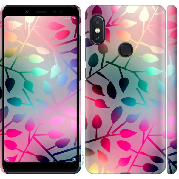 

Чехол на Xiaomi Redmi Note 5 Pro Листья (04798)
