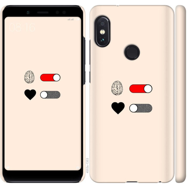 

Чехол на Xiaomi Redmi Note 5 Pro Любовь и ум (04798)