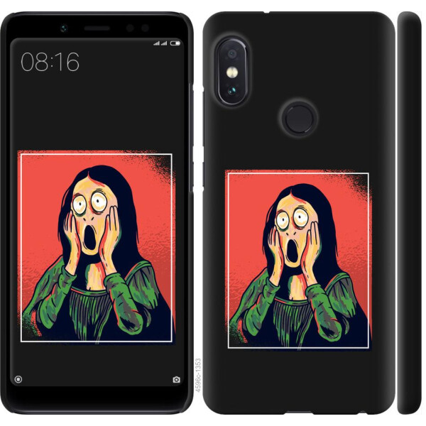 

Чехол на Xiaomi Redmi Note 5 Pro Мона Лиза (04798)