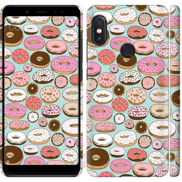 

Чехол на Xiaomi Redmi Note 5 Pro Пончики в глазури (04798)
