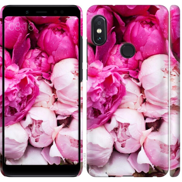 

Чехол на Xiaomi Redmi Note 5 Pro Розовые пионы (04798)