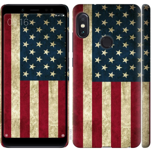 

Чехол на Xiaomi Redmi Note 5 Pro Флаг США (04798)