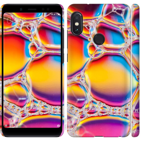 

Чехол на Xiaomi Redmi Note 5 Pro Цветные пузыри (04798)