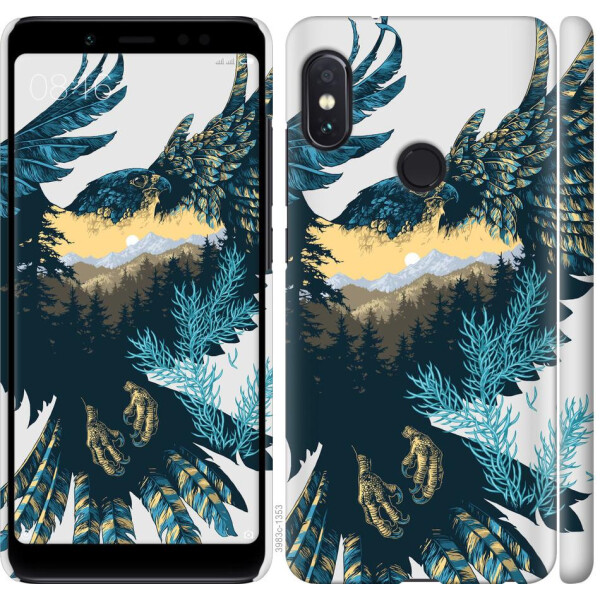 

Чехол на Xiaomi Redmi Note 5 Арт-орел на фоне природы (04798)