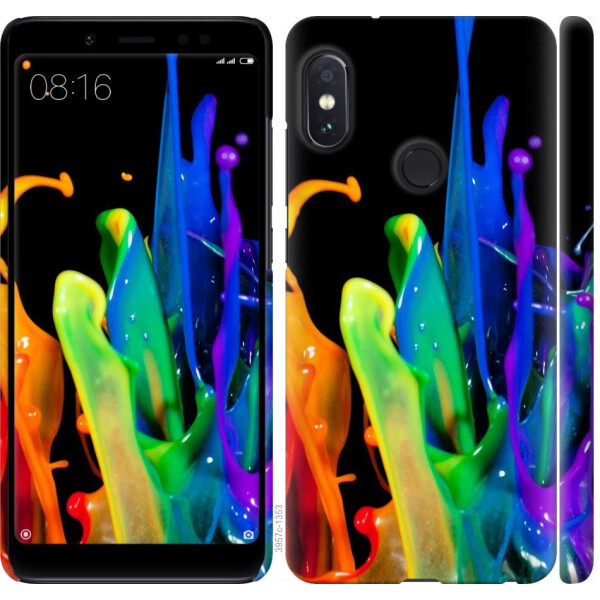 

Чехол на Xiaomi Redmi Note 5 брызги краски (04798)
