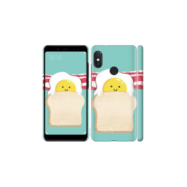 

Чехол на Xiaomi Redmi Note 5 Веселая глазунья (04798)