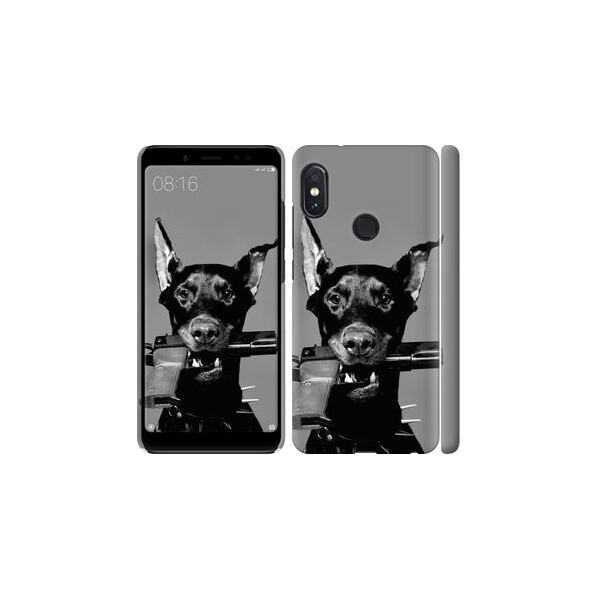 

Чехол на Xiaomi Redmi Note 5 Доберман (04798)