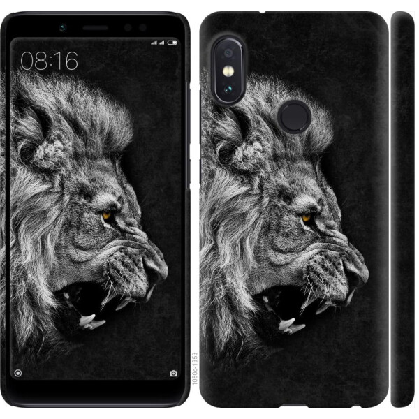

Чехол на Xiaomi Redmi Note 5 Лев (04798)