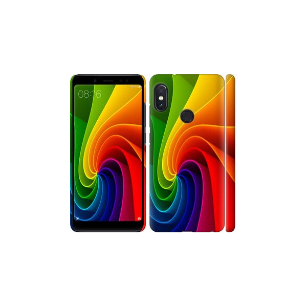 

Чехол на Xiaomi Redmi Note 5 Радужный вихрь (04798)