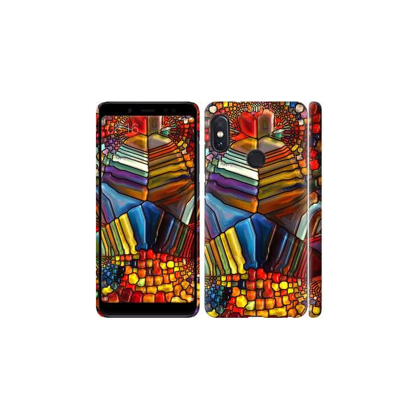 

Чехол на Xiaomi Redmi Note 5 Разноцветный витраж (04798)