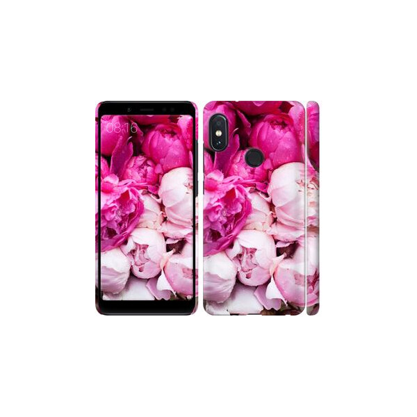 

Чехол на Xiaomi Redmi Note 5 Розовые пионы (04798)