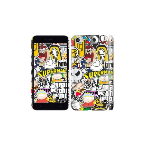

Чехол на Xiaomi Redmi Note 5A Popular logos (04798)