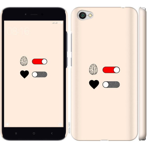 

Чехол на Xiaomi Redmi Note 5A Любовь и ум (04798)