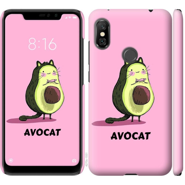 

Чехол на Xiaomi Redmi Note 6 Pro Avocat (04798)