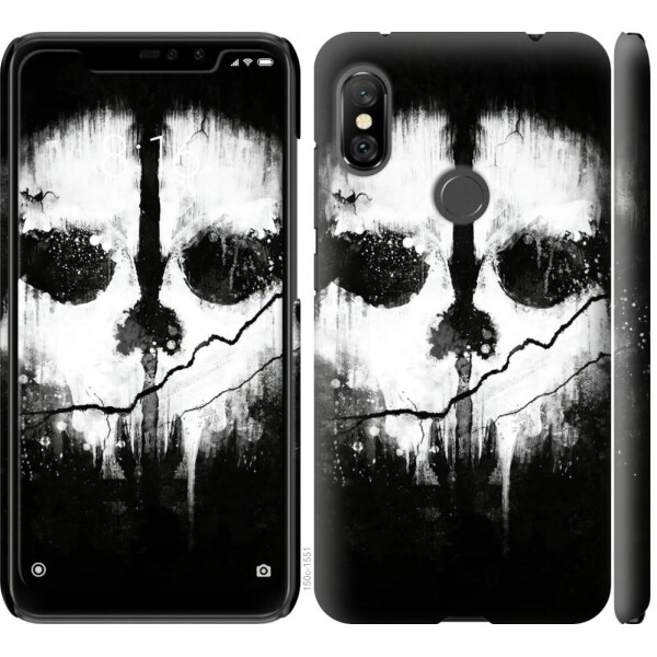 

Чехол на Xiaomi Redmi Note 6 Pro Call of Duty череп (04798)