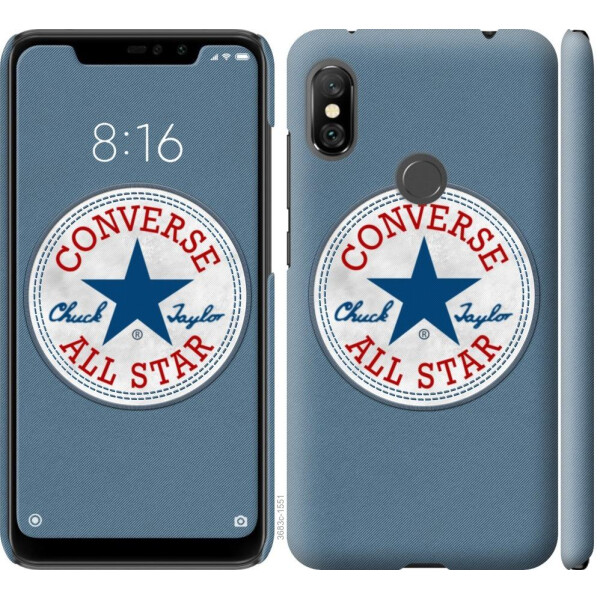 

Чехол на Xiaomi Redmi Note 6 Pro Converse. All star (04798)