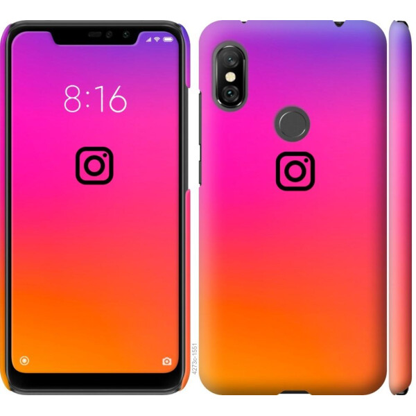 

Чехол на Xiaomi Redmi Note 6 Pro Instagram (04798)