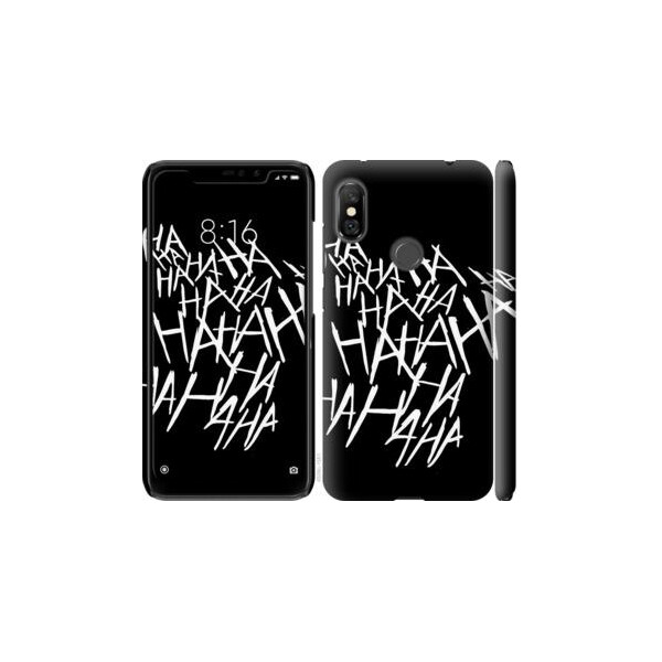 

Чехол на Xiaomi Redmi Note 6 Pro joker hahaha (04798)