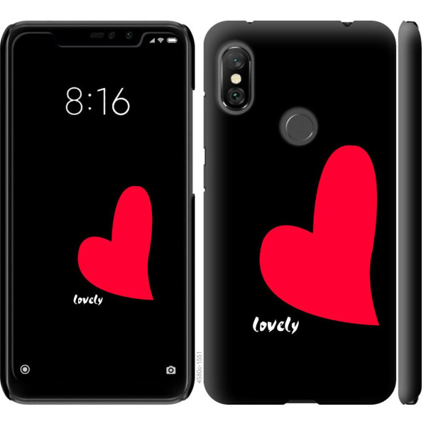 

Чехол на Xiaomi Redmi Note 6 Pro Lovely (04798)
