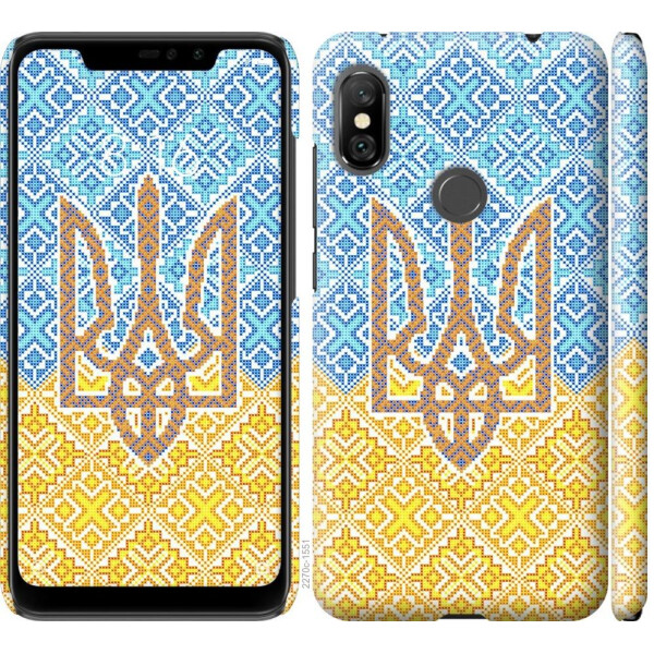 

Чехол на Xiaomi Redmi Note 6 Pro Герб Украины 2 (04798)