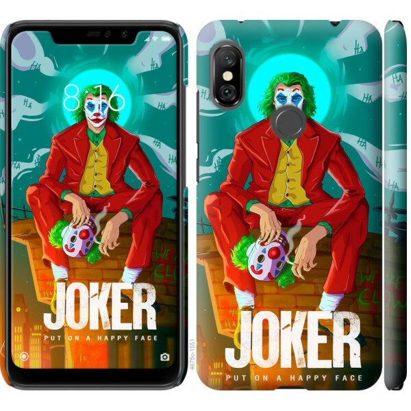 

Чехол на Xiaomi Redmi Note 6 Pro Джокер1 (04798)