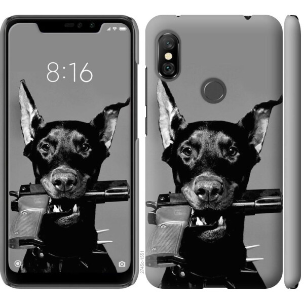 

Чехол на Xiaomi Redmi Note 6 Pro Доберман (04798)