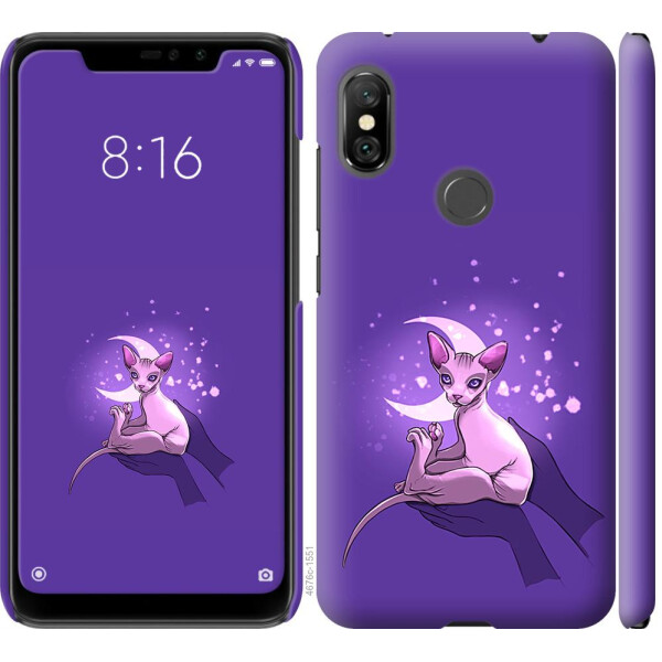 

Чехол на Xiaomi Redmi Note 6 Pro Кот2 (04798)