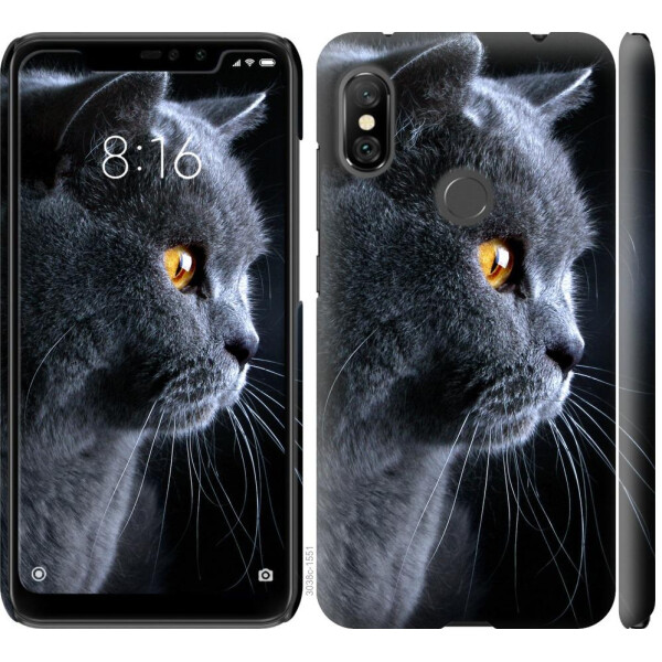 

Чехол на Xiaomi Redmi Note 6 Pro Красивый кот (04798)