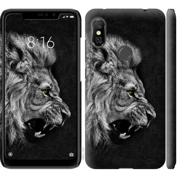 

Чехол на Xiaomi Redmi Note 6 Pro Лев (04798)