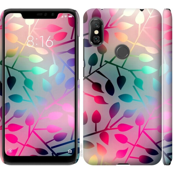 

Чехол на Xiaomi Redmi Note 6 Pro Листья (04798)