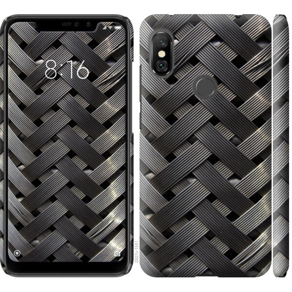 

Чехол на Xiaomi Redmi Note 6 Pro Металлические фоны (04798)