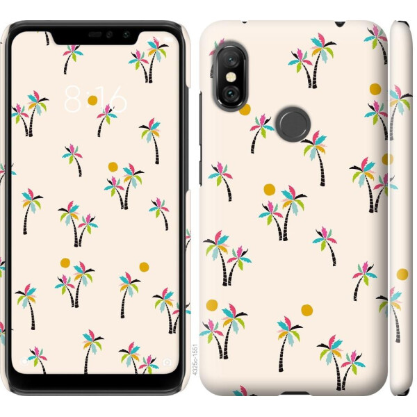 

Чехол на Xiaomi Redmi Note 6 Pro Пальмочки (04798)