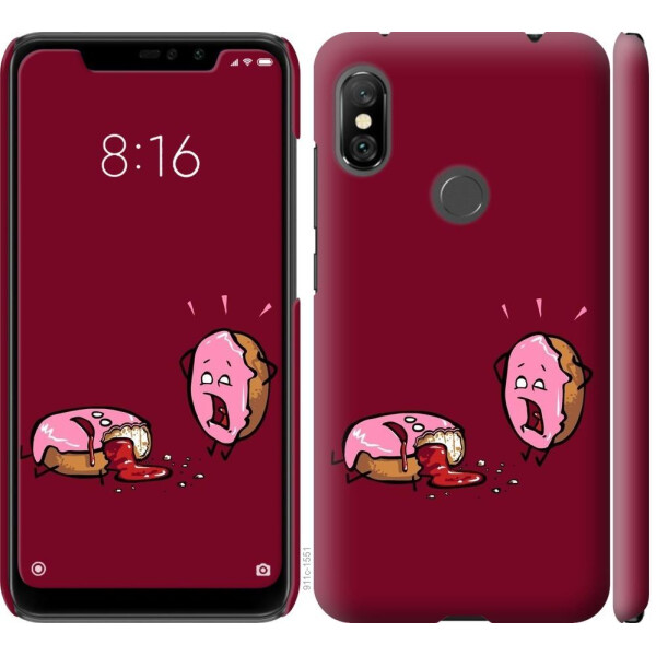 

Чехол на Xiaomi Redmi Note 6 Pro Печенье (04798)