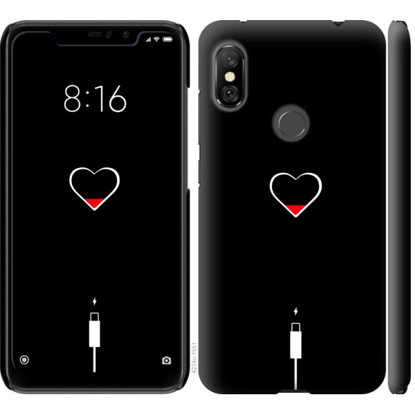 

Чехол на Xiaomi Redmi Note 6 Pro Подзарядка (04798)